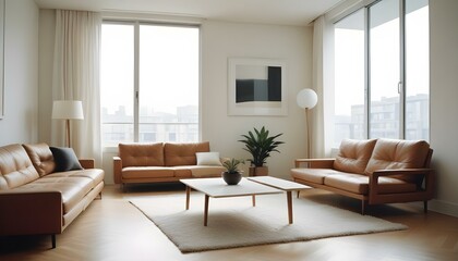 Fototapeta premium Photo interior modern design room 3d illustration