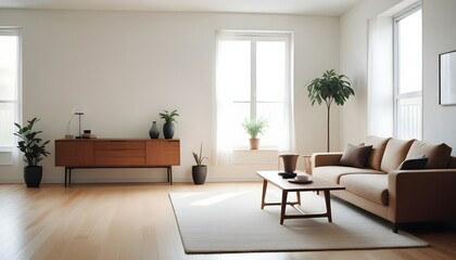 Photo interior modern design room 3d illustration