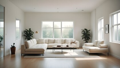 Photo interior modern design room 3d illustration