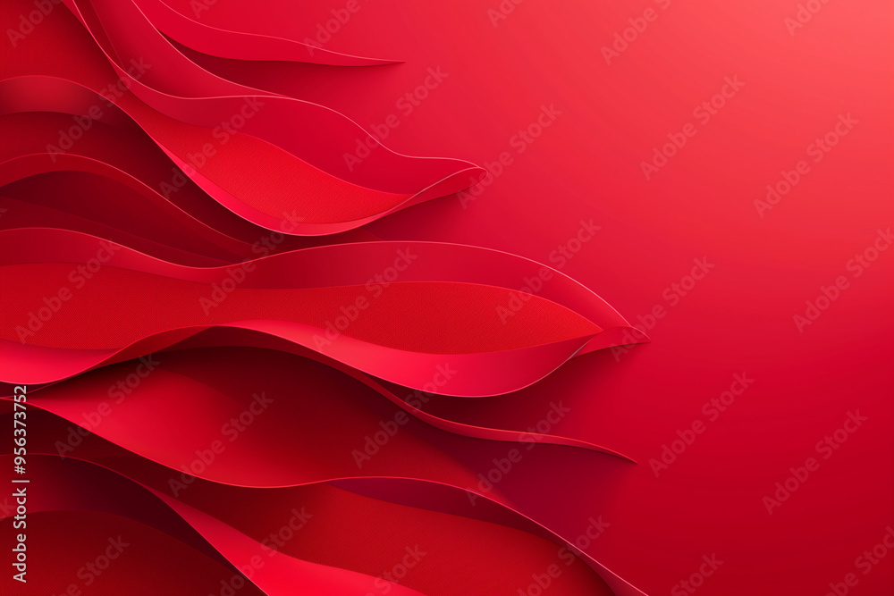 Wall mural red background vector style red gradient background