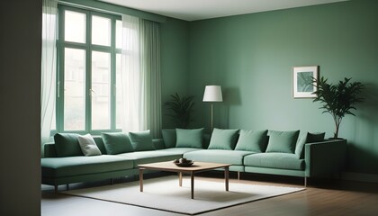 Photo interior modern design room 3d illustration