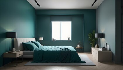 Photo interior modern design room 3d illustration