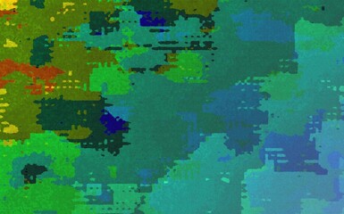 Green blue suede fabric camo ink color wallpaper.