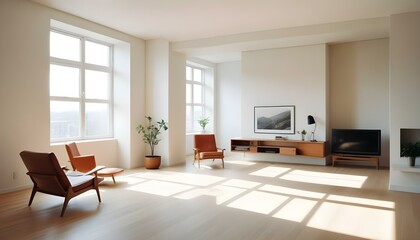 Photo interior modern design room 3d illustration