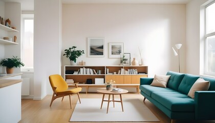 Photo interior modern design room 3d illustration