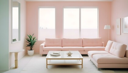 Photo interior modern design room 3d illustration