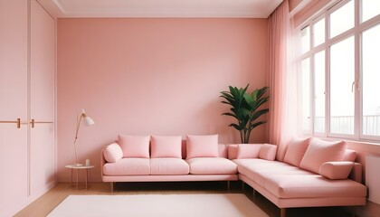 Photo interior modern design room 3d illustration