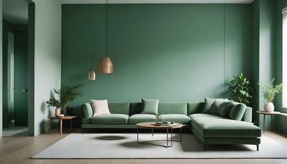 Photo interior modern design room 3d illustration