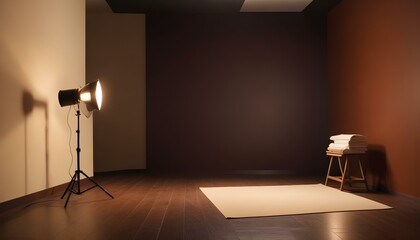 Photo interior modern design room 3d illustration