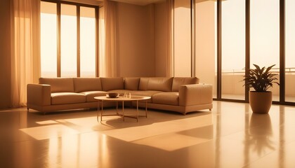 Photo interior modern design room 3d illustration
