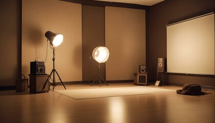 Photo interior modern design room 3d illustration