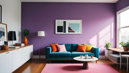 Photo interior modern design room 3d illustration