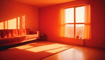 Photo interior modern design room 3d illustration