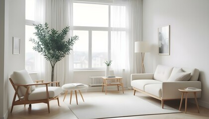 Photo interior modern design room 3d illustration