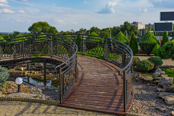 Fototapeta premium bridge in the park