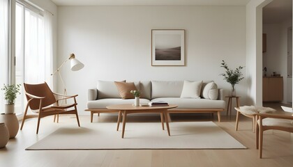 Photo interior modern design room 3d illustration