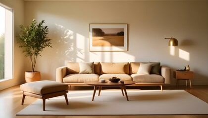 Photo interior modern design room 3d illustration