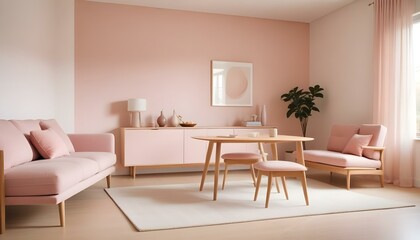 Photo interior modern design room 3d illustration