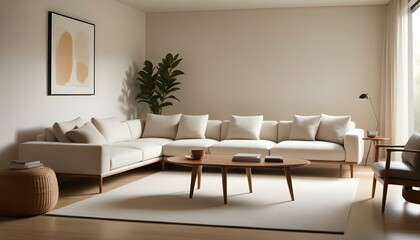 Photo interior modern design room 3d illustration