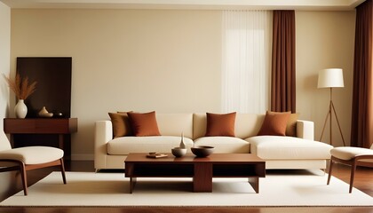 Photo interior modern design room 3d illustration