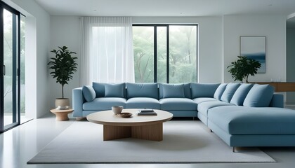 Fototapeta premium Photo interior modern design room 3d illustration