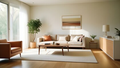 Photo interior modern design room 3d illustration