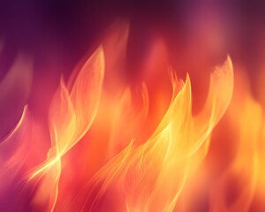 blurred fire flames background