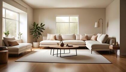 Fototapeta premium Photo interior modern design room 3d illustration