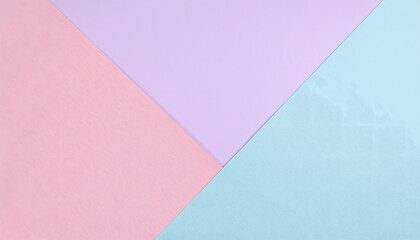 Minimalist geometric background with pastel color