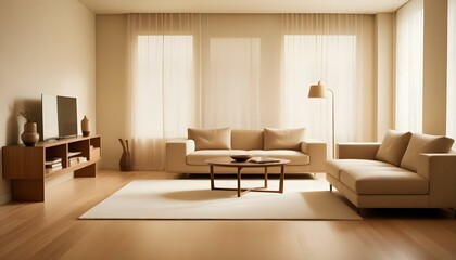 Fototapeta premium Photo interior modern design room 3d illustration