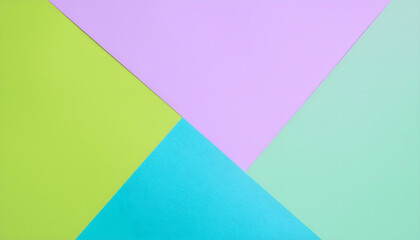 Minimalist geometric background with pastel color