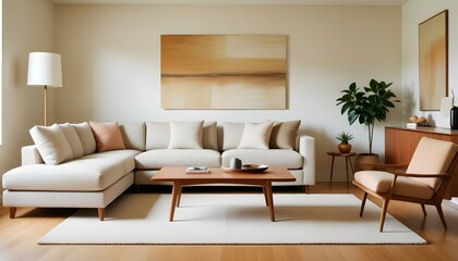 Photo interior modern design room 3d illustration