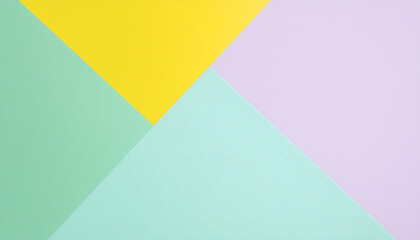 Minimalist geometric background with pastel color