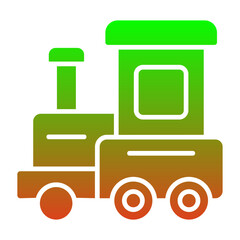 Toy Train Icon