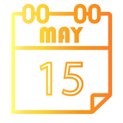 family Line Gradient Icon