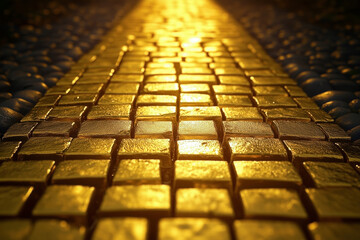 Yellow brick road