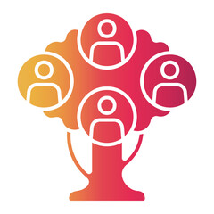 family Gradient icon