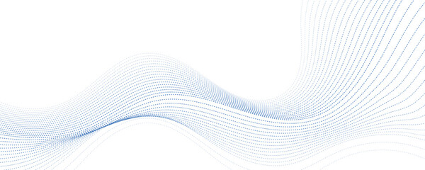 abstract background with blue wavy lines
