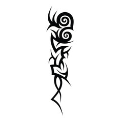 Tattoo designs. Tattoo tribal vector designs. Art tribal tattoo.