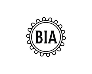 BIA logo design vector template. BIA