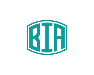 BIA logo design vector template. BIA