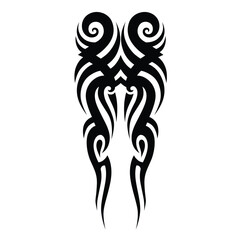 Tattoo designs. Tattoo tribal vector designs. Art tribal tattoo.