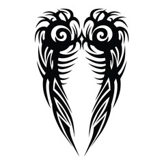 Tattoo designs. Tattoo tribal vector designs. Art tribal tattoo.