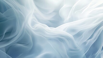 Obraz premium Light luxury background with soft blue and white hues, gently blurred for a smooth and elegant finish