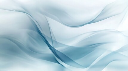 Obraz premium Luxury bright background with smooth, blurred white and blue gradients, creating a soft and airy feel.