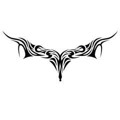 Tattoo designs. Tattoo tribal vector designs. Art tribal tattoo.