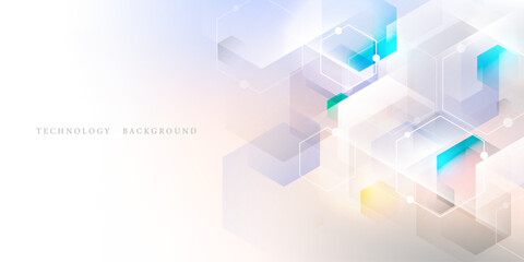 Abstract technology background, modern design vector illustration