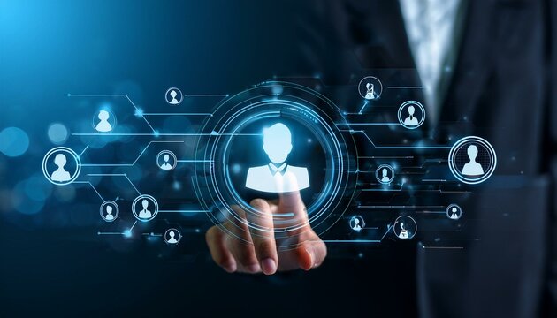 Selective new career recruitment sites. recruiting with online technology. unemployment finding job search for resume register job interview, find your career