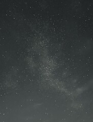 Fototapeta premium Starry Night: Dark Sky with stars, Milky Way