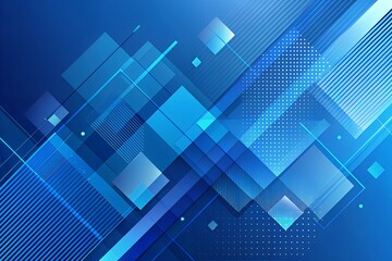 Obraz premium This illustration features simple blue minimal abstract ackground